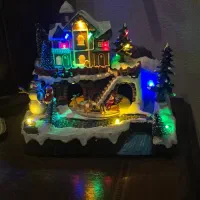 دهکده دکوری کریسمس