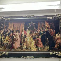 ساعت تابلو فرش و وان یکاد تابلو مسی|ساعت دیواری و تزئینی|تبریز, |دیوار