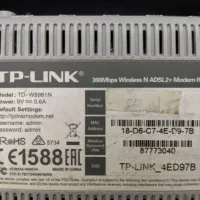 مودم +ADSL2 وایفای‌ TP-Link|مودم و تجهیزات شبکه|پرند, فاز ۶|دیوار