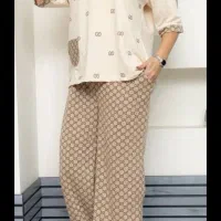 بلوزوشلوار دوری نخ