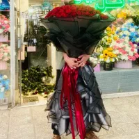 باکس و دسته گل رز هلندی ممتاز شاخه ای۱۵ گلفروشی|گل و گیاه طبیعی|تهران, آهنگ|دیوار