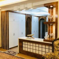 کابینت سازی هستی|کتابخانه، شلف، قفسه‌های دیواری|پارس‌آباد, |دیوار