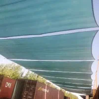 سایبان نصب تورشیدشیلدو برزنت ثابت ریلی متحرک  برقی