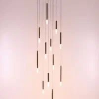 لوستر بزرگ مدرن طرح مدادی|لوستر و چراغ آویز|تهران, شهرک چیتگر|دیوار