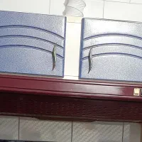 یک عدد هود و دو قفسه کابینت