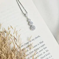 نیمست نقره زنانه و دخترانه مدل فلاور|جواهرات|تبریز, |دیوار