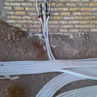 لوله کشی آب فاضلاب گرمایش از کف تضمینی|خدمات پیشه و مهارت|فردوس (خراسان), |دیوار