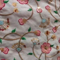 پارچه لینن سوزندوزی