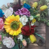 گل دیواری تابلوای