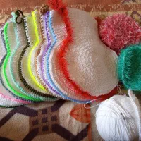 لیف حمام دستبافت سفارشی و ریزبافت