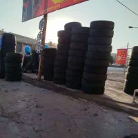 لاستیک رسید انواع لاستیک استوک ایرانی و خارجی|قطعات یدکی و لوازم جانبی|دوگنبدان, |دیوار