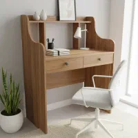 میز تحریر شیک و باکیفیت رنگ چوب