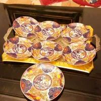 سرویس میوه خوری ۷ پارچه  ژاپن نو|کلکسیون اشیاء عتیقه|رشت, بلوار گیلان|دیوار