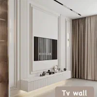 قاب بندی دیوار و اجرای انواع تیوی وال|خدمات پیشه و مهارت|نور, |دیوار