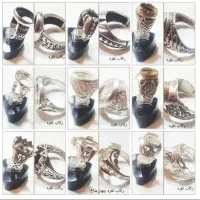 فروش و معاوضه انواع انگشتر و رکاب نقره|جواهرات|کرمان, |دیوار