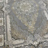 فرش کاشان۶متری نقره ای  تافته دربار(اعیان)|فرش|تهران, ارامنه|دیوار