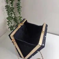 کیف مجلسی زنانه با نگین|کیف، کفش، کمربند|قم, بنیاد|دیوار