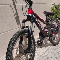 دوچرخه رنگ قرمز المپیا  سایز - 16 - تخفیف هم میدم