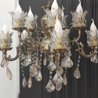 لوستر برنز ده شاخه