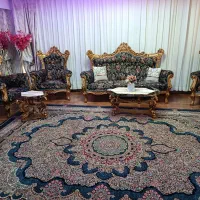 مبل سلطنتی ۹نفره سالم وتمیز