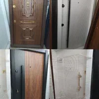 درب اتاق ضدسرقت حیاط باغ پنجره آهنی پی وی سی وغیره|مصالح و تجهیزات ساختمان|مشهد, توس (بلوار توس)|دیوار