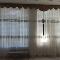 پرده  پذیرایی|پرده، رانر، رومیزی|ایوان, |دیوار