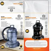 جاروبرقی سطلی ریسمون مدل7173