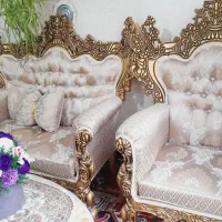 مبل سلطنتی ۷نفره نو