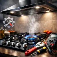 تعمیرات انواع اجاق گاز و هود و فر برقی و گازی