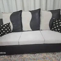 مبلمان راحتی نیم ست|مبلمان خانگی و میز عسلی|قم, باجک یک|دیوار