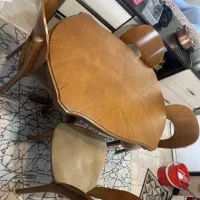 میز چوبی ناهار خوری ۴نفره