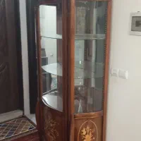 یک عدد گنجینه چوبی در حد نو سالم بدون خط خش|بوفه، ویترین، کنسول|مشهد, فدک|دیوار