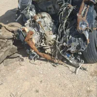 پژو پارس تصادفی مدل ۸۲ و کپسول cng پراید