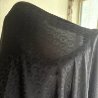 پارچه چادر مشکی مجلسی طرح جدید|لباس|اصفهان, مفتح|دیوار