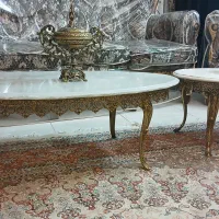 مجسمه برنز میز جلومبلی ظروف پذیرایی جذاب سیقلی اصل|ظروف سرو و پذیرایی|قم, پردیسان|دیوار