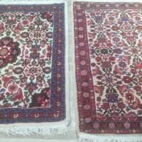 فرش دست‌بافت ملایر با پشم طبیعی و رنگ گیاهی