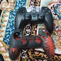 دسته ps4 طرح ps5 به همراه کاور و جعبه دسته