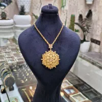 زنجیر دیپلومات با پلاک خورشید بدون اجرت فقط ۶ درصد|جواهرات|رشت, فلسطین|دیوار