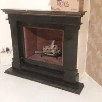 شومینه سنگ گرانیت با متعلقات