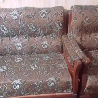 مبل هفت نفره تمام چوب|مبلمان خانگی و میز عسلی|صابری, |دیوار