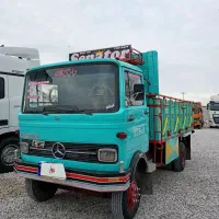 بنز خاور 608 مدل 57 استثنایی فیروزه ای