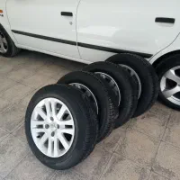 رینگ و لاستیک صلیبی ایساکو زیر صفری سایز 15|قطعات یدکی و لوازم جانبی|مشهد, هفت تیر (حافظ)|دیوار