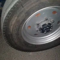 لاستیک و رینگ ترک ۸  میل نیسان|قطعات یدکی و لوازم جانبی|شیروان (خراسان), |دیوار