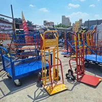 گاری یدک دار چهار چرخ دستی پاپ یدک (کارگاهی)