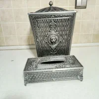 ست جادستمالی و سطل آشغال