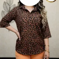 شومیز پلنگی، پارچه بوگاتی،