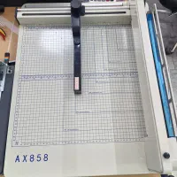 دستگاه کاتر صحافی دستی مدل AX 858 کم کارکرد