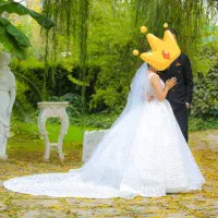 لباس عروس دنباله دار