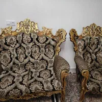 مبل نه نفره سلطنتی سفارشی چوب درجه یک