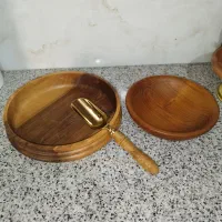 ظرف چوبی سرویس پذیرایی|ظروف سرو و پذیرایی|مرودشت, شهرک بسیجیان|دیوار